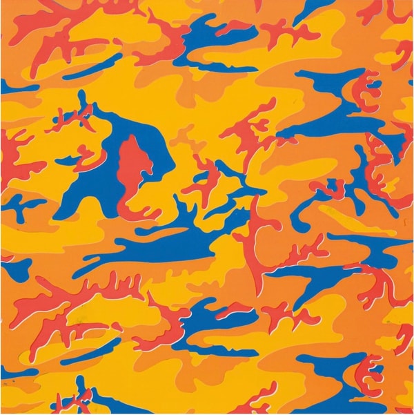 Andy Warhol - Camouflage Trial Proof TP 4/84, 1987, Screen print on Lenox Museum Board