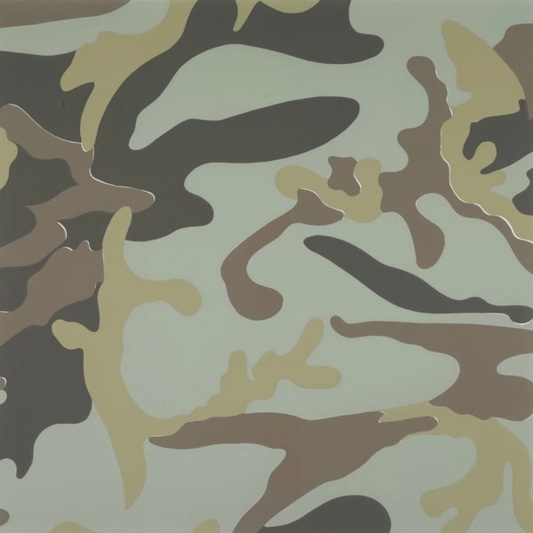 Andy Warhol - Camouflage Trial Proof TP 53/84, 1987, Screen print on Lenox Museum Board