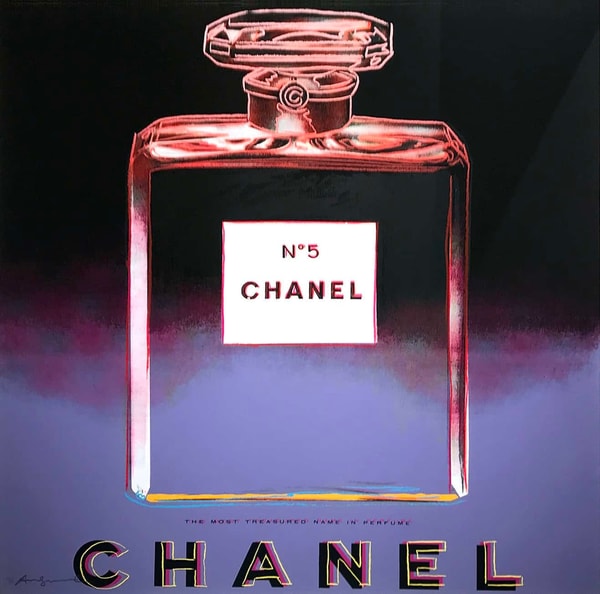 Andy Warhol - Chanel F.S. II 354 from Ads, 1985