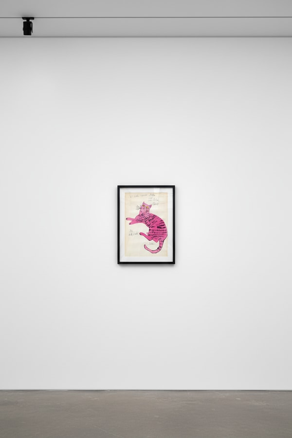 Andy Warhol - Cover, from 25 Cats Named Sam, ca . 1954