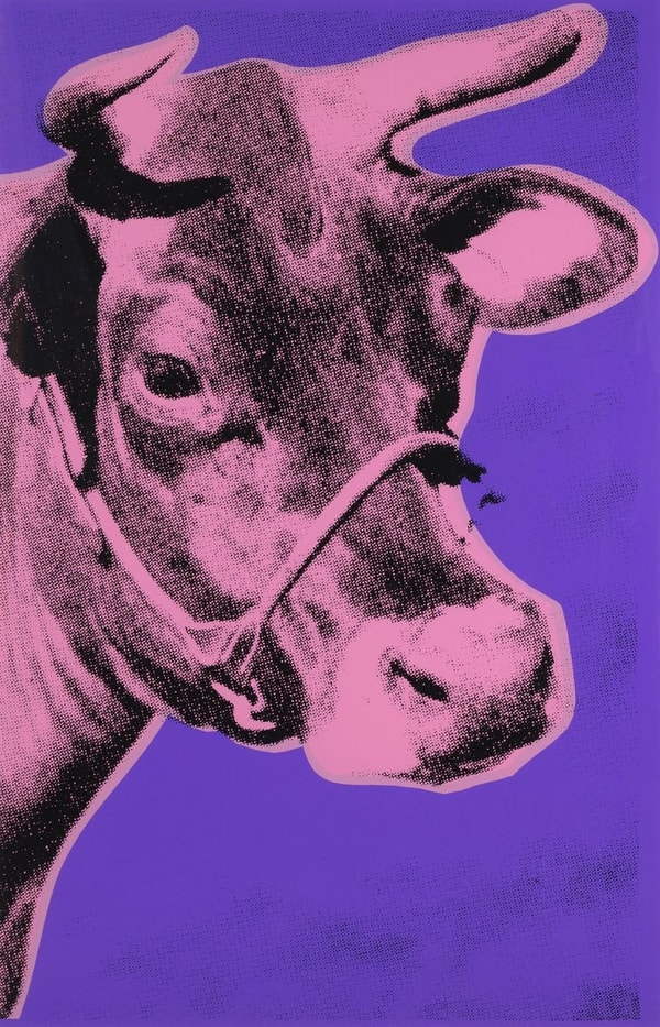 Andy Warhol - Cow Wallpaper F.S. II 12 A, 1976