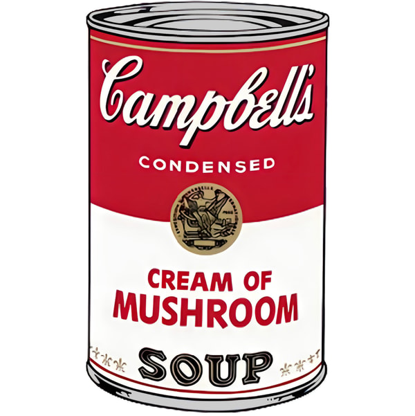 Andy Warhol - Cream of Mushroom Soup F.S. II 53, 1968
