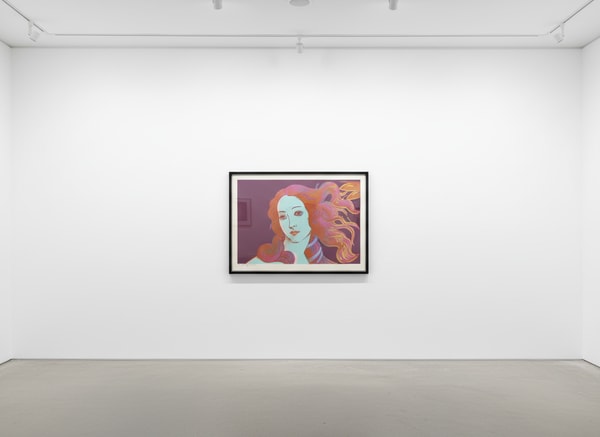 Andy Warhol - Details Of Renaissance Paintings (Sandro Botticelli, Birth Of Venus, 1482) (F. & S. II.317), 1984