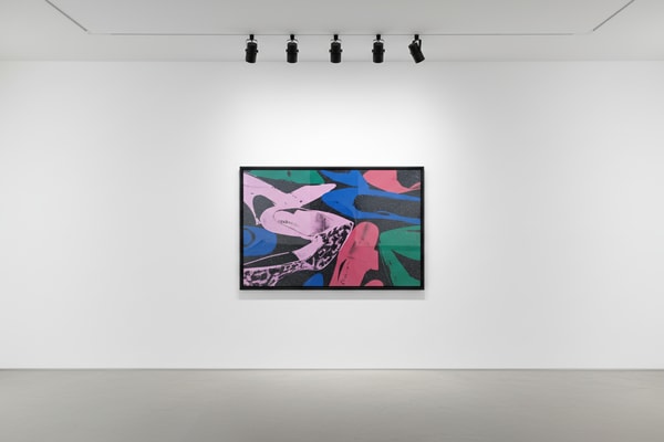 Andy Warhol - Diamond Dust Shoes F.S. II 254, 1980, Screen print with diamond dust on Arches Aquarelle paper