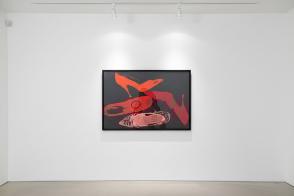 Andy Warhol - Diamond Dust Shoes F.S II 255, Screen print with diamond dust on Arches Aquarelle wove paper