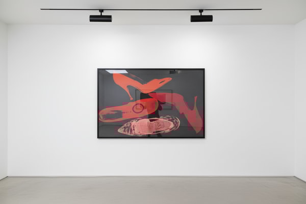 Andy Warhol - Diamond Dust Shoes F.S II 256, 1980, Screen print with diamond dust on Arches Aquarelle wove paper