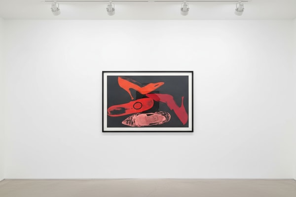 Andy Warhol - Diamond Dust Shoes F.S II 257, 1980, Screen print with diamond dust on Arches Aquarelle wove paper