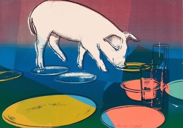 Andy Warhol - Fiesta Pig F.S. II 184, 1979