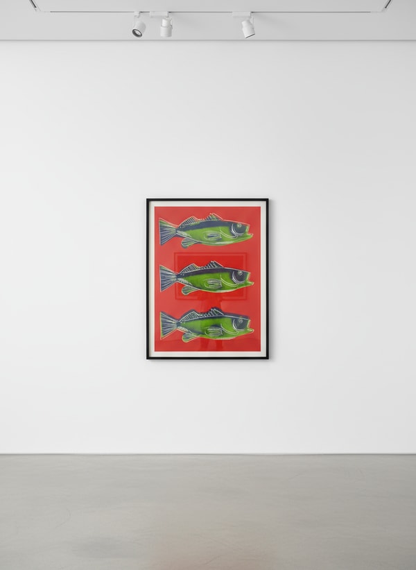 Andy Warhol - Fish F.S. IIIA 41, 1983, Screen Print on Saunders Waterford (Hot Pressed) Paper