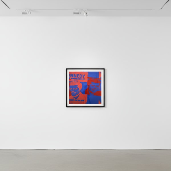 Andy Warhol - Flash - November 22 , 1963 F.S. II 42, 1968, Screen print and Teletype text on paper