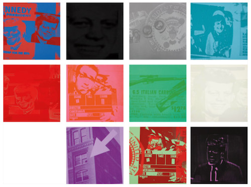 Andy Warhol - Flash - Portfolio November 22 , 1963 F.S. II 32 - 42, 1968, Portfolio of eleven screen prints , colophon and...