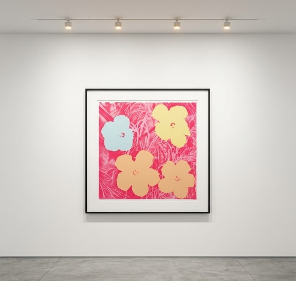 Andy Warhol - Flower Trial Proof, 1970