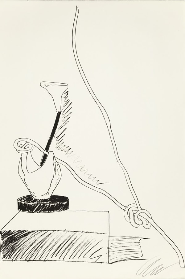 Andy Warhol - Flowers (Black and White) (FS II.102), 1974