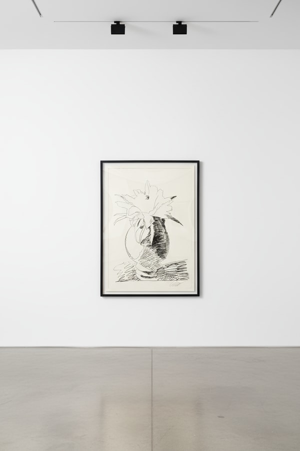 Andy Warhol - Flowers (Black and White) (FS II.104), 1974, Screen print on Arches paper and J. Green paper
Signed and numb...