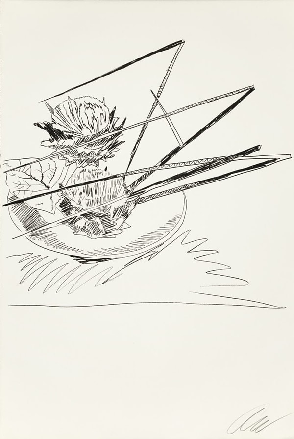 Andy Warhol - Flowers (Black and White) (FS II.106), 1974