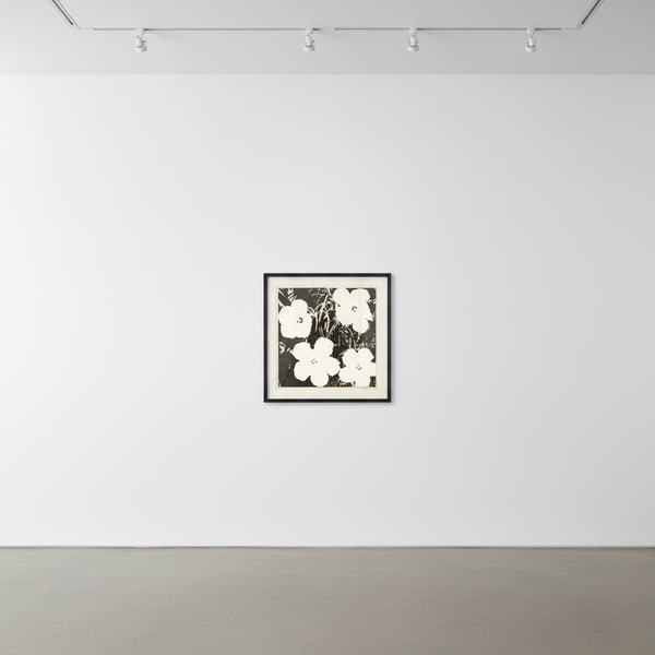 Andy Warhol - Flowers Black & White, 1964