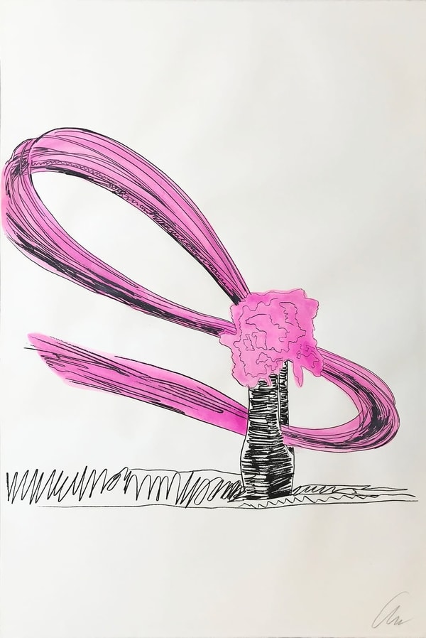 Andy Warhol - Flowers (Hand Colored) F.S. II.117, 1974