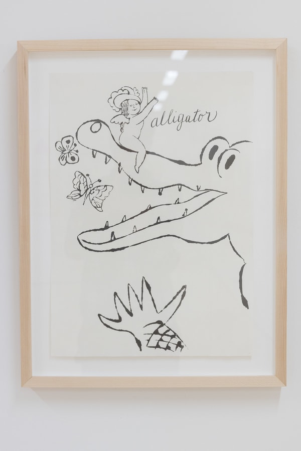 Andy Warhol - From The Wonderful World of Fleming-Joffe, Alligator, 1960