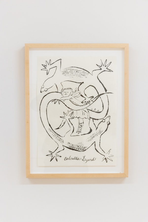 Andy Warhol - From The Wonderful World of Fleming-Joffe, Calcutta Lizard, 1960