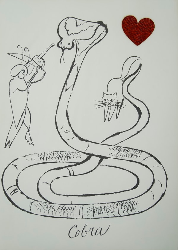 Andy Warhol - From The Wonderful World of Fleming-Joffe, Cobra, 1960