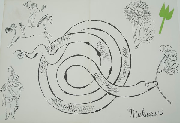 Andy Warhol - From The Wonderful World of Fleming-Joffe, Makassar, 1960
