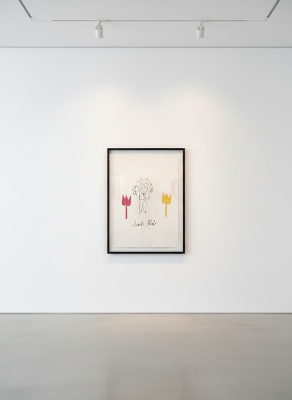 Andy Warhol - From The Wonderful World of Fleming-Joffe, Sweet Kid, 1960, Photo lithographed illustration with leather app...