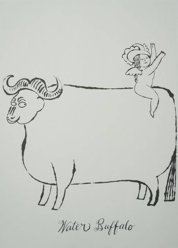 Andy Warhol - From The Wonderful World of Fleming-Joffe, Water Buffalo, 1960