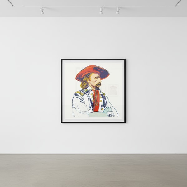 Andy Warhol - General Custer F.S. II 379, from Cowboys and Indians, 1986