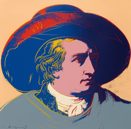 Andy Warhol - Goethe F.S. II 273, 1982