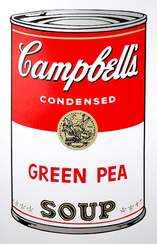 Andy Warhol - Green Pea Soup F.S. II 50, 1968