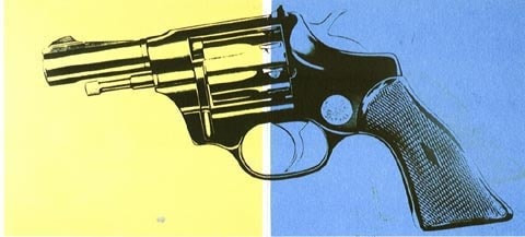Andy Warhol - Gun F.S. IIIA 34 (A), 1982