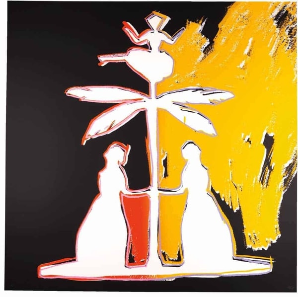 Andy Warhol - Hans Christian Andersen (F&S.II 399), 1987, Color screenprint on Lenox Museum Board
Signed and numbered in p...