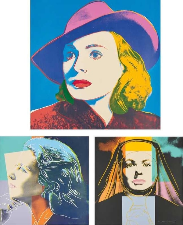 Andy Warhol - Ingrid Bergman Complete Portfolio, 1983