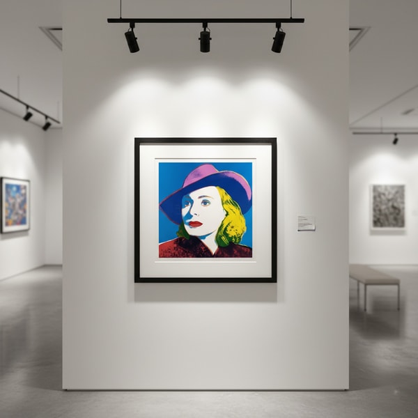 Andy Warhol - Ingrid Bergman With Hat F.S. II 315, 1983