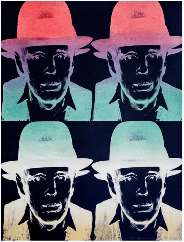 Andy Warhol - Joseph Beuys F.S. II 243 , State II, 1980-83