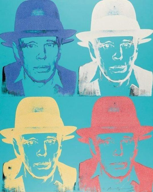 Andy Warhol - Joseph Beuys F.S. II 244 , State III, 1980-83