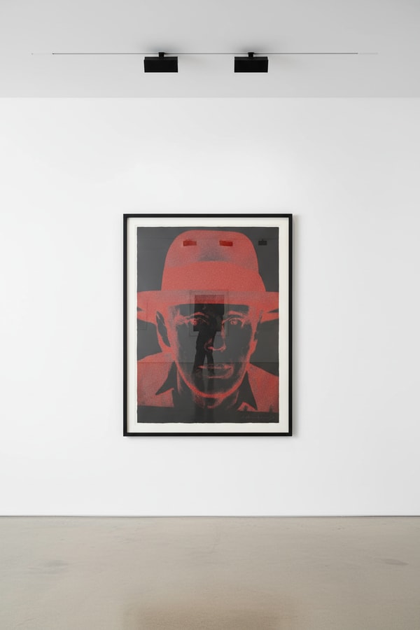 Andy Warhol - Joseph Beuys F.S. II 247, 1980, Screen print on Lenox Museum Board