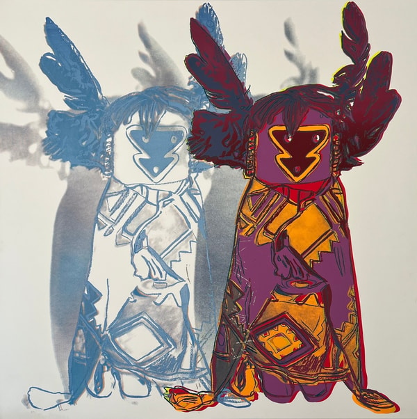 Andy Warhol - Kachina Dolls F.S. II 381, from Cowboys and Indians, 1986
