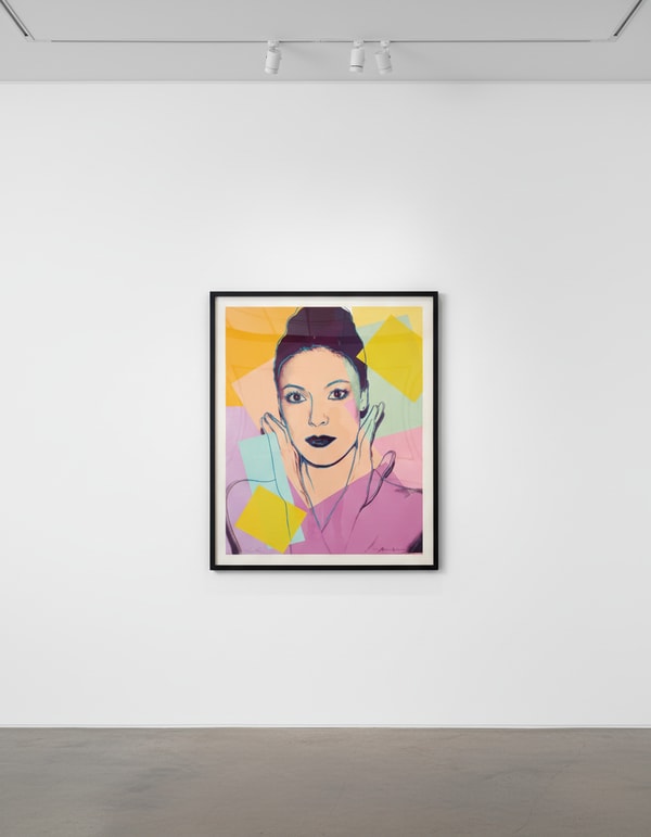 Andy Warhol - Karen Kain F.S. II 236, 1980, Screen print with diamond dust on Lenox Museum Board