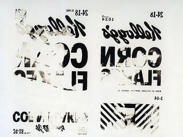 Andy Warhol - Kellogg's Cornflakes F.S. IIIA 12 (A), 1978