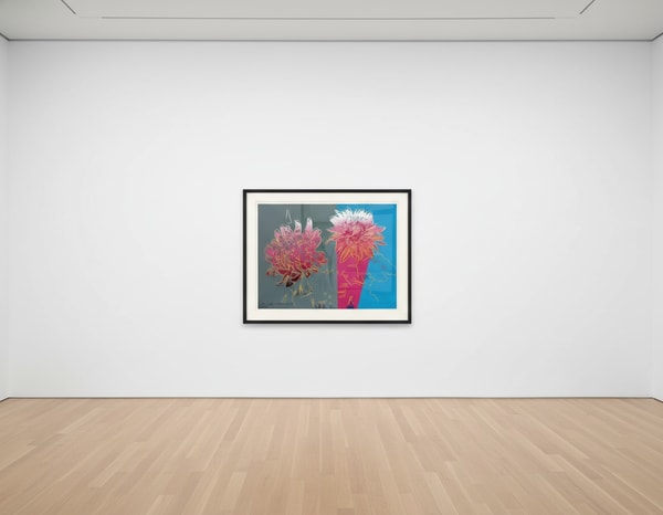 Andy Warhol - Kiku F.S. II 308, 1983, Screen print on Rives BFK paper