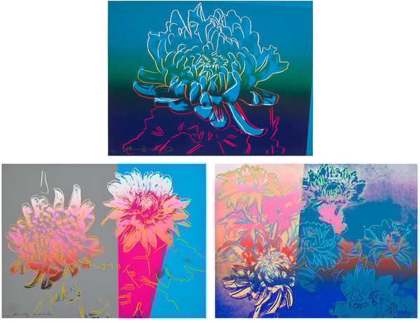 Andy Warhol - Kiku F.S. II 307-309, 1983