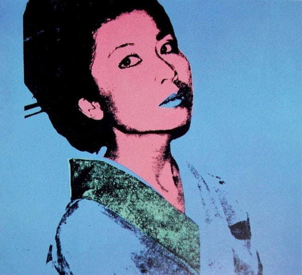 Andy Warhol - Kimiko F.S. II 237, 1981, Screen print on Stonehenge paper
