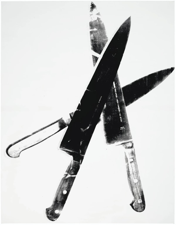 Andy Warhol - Knives F.S. IIIA 32, 1982