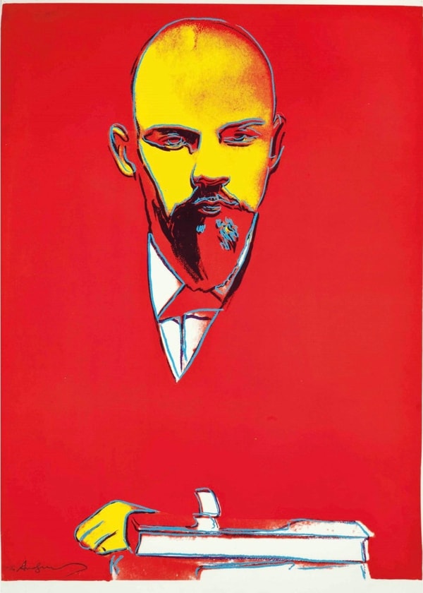 Andy Warhol - Lenin Trial Proof TP 13/46, 1987