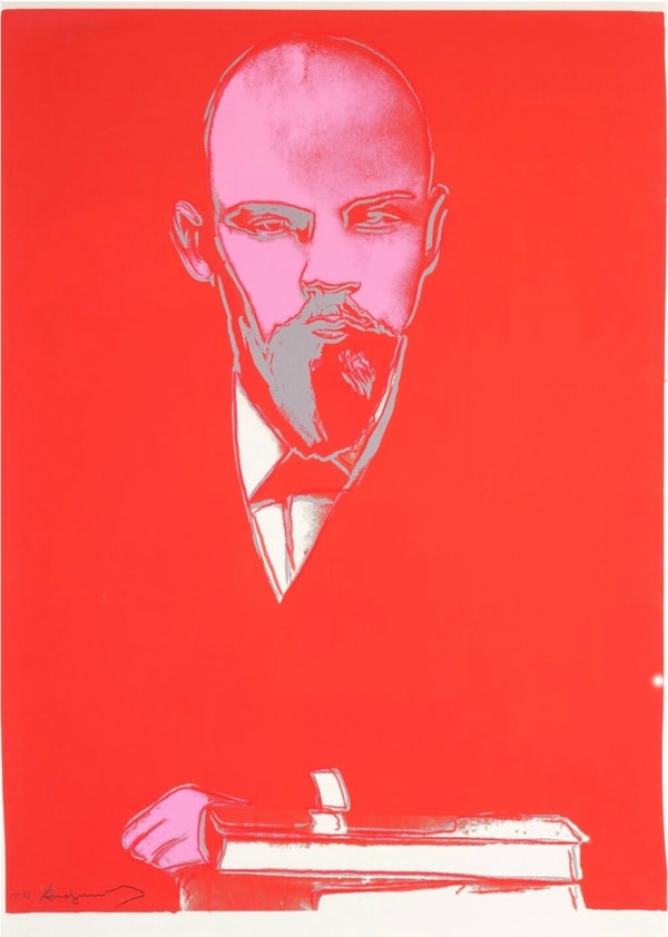 Andy Warhol - Lenin Trial Proof TP 3/46, 1987