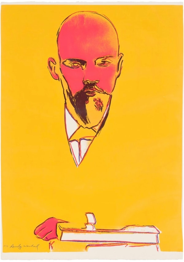 Andy Warhol - Lenin Trial Proof TP 42/46, 1987