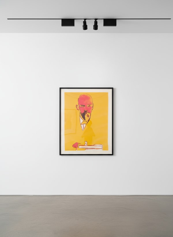 Andy Warhol - Lenin Trial Proof TP 42/46, 1987, Screen print on Arches 88 paper
