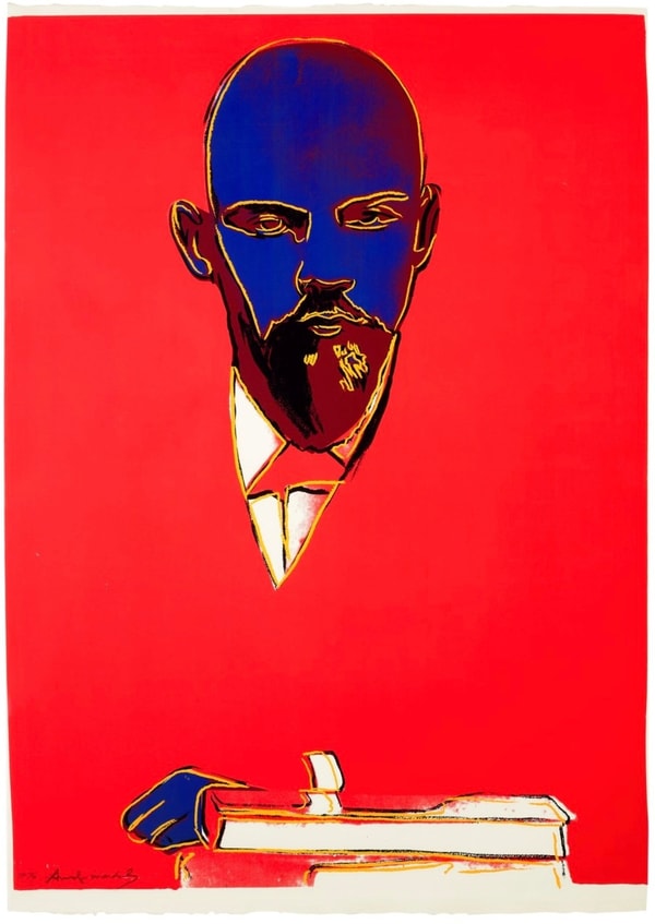Andy Warhol - Lenin Trial Proof TP 45/46, 1987
