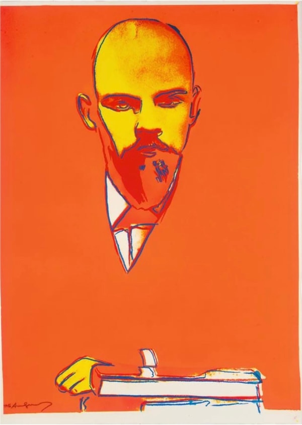 Andy Warhol - Lenin Trial Proof TP 5/46, 1987